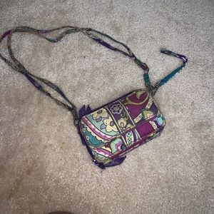 VERA BRADLEY Crossbody Cell Phone Wallet